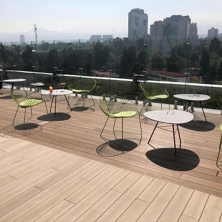 Galeria Plaza San Jeronimo Ξενοδοχείο Μεξικό Εξωτερικό φωτογραφία Rooftop bar at the hotel